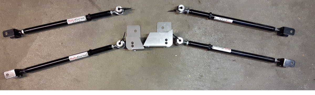 BMW E36 REAR SUSPENSION ARMS FOR ANTIROLLBAR WITH CAMBER CORRECTION