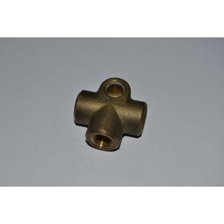 3/8" x 24 UNF female concave T-fitting